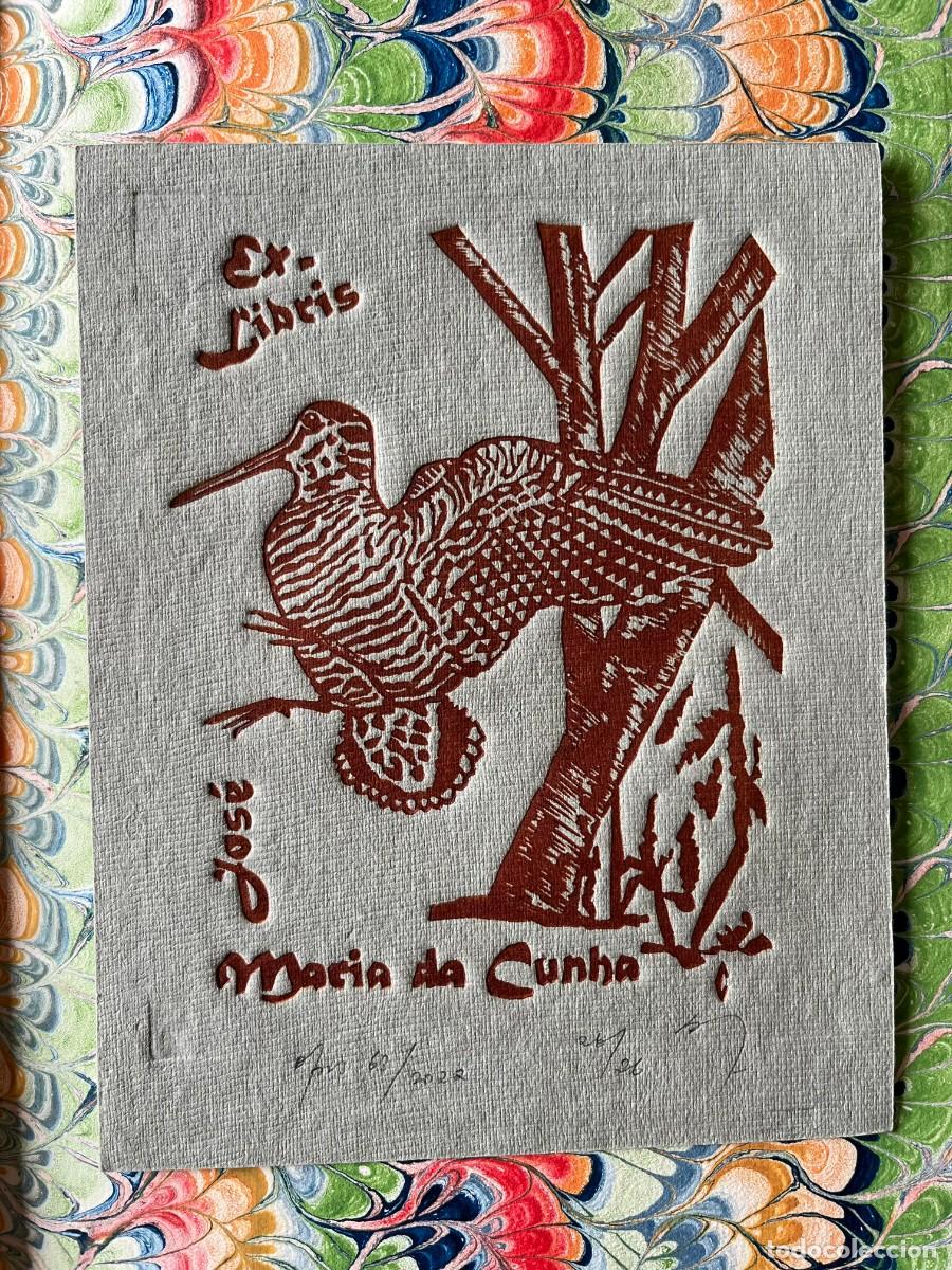 Arte: Ex-Libris Caza Becada - Foto 1