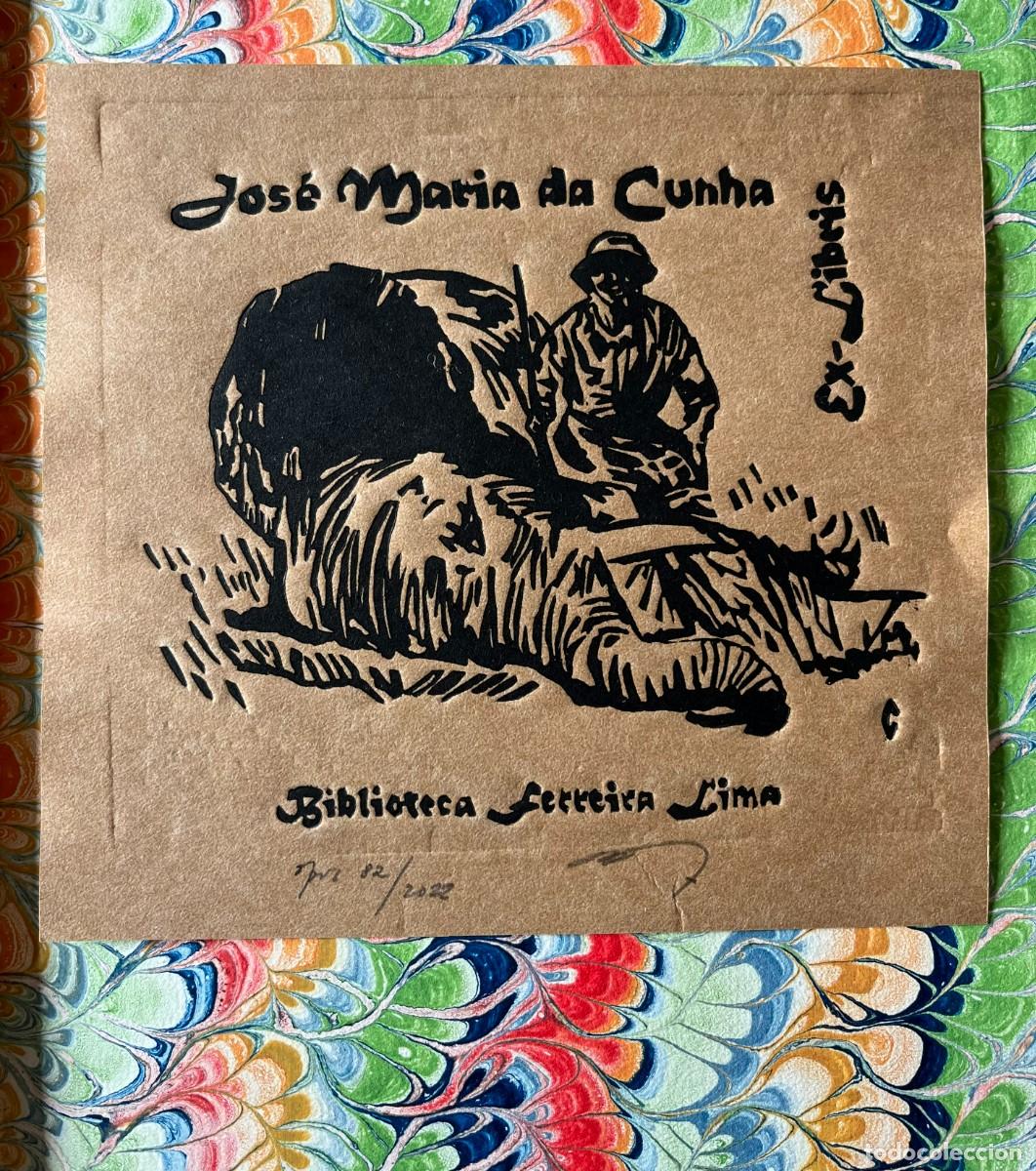 Arte: Ex-Libris Caza Africa - Foto 1