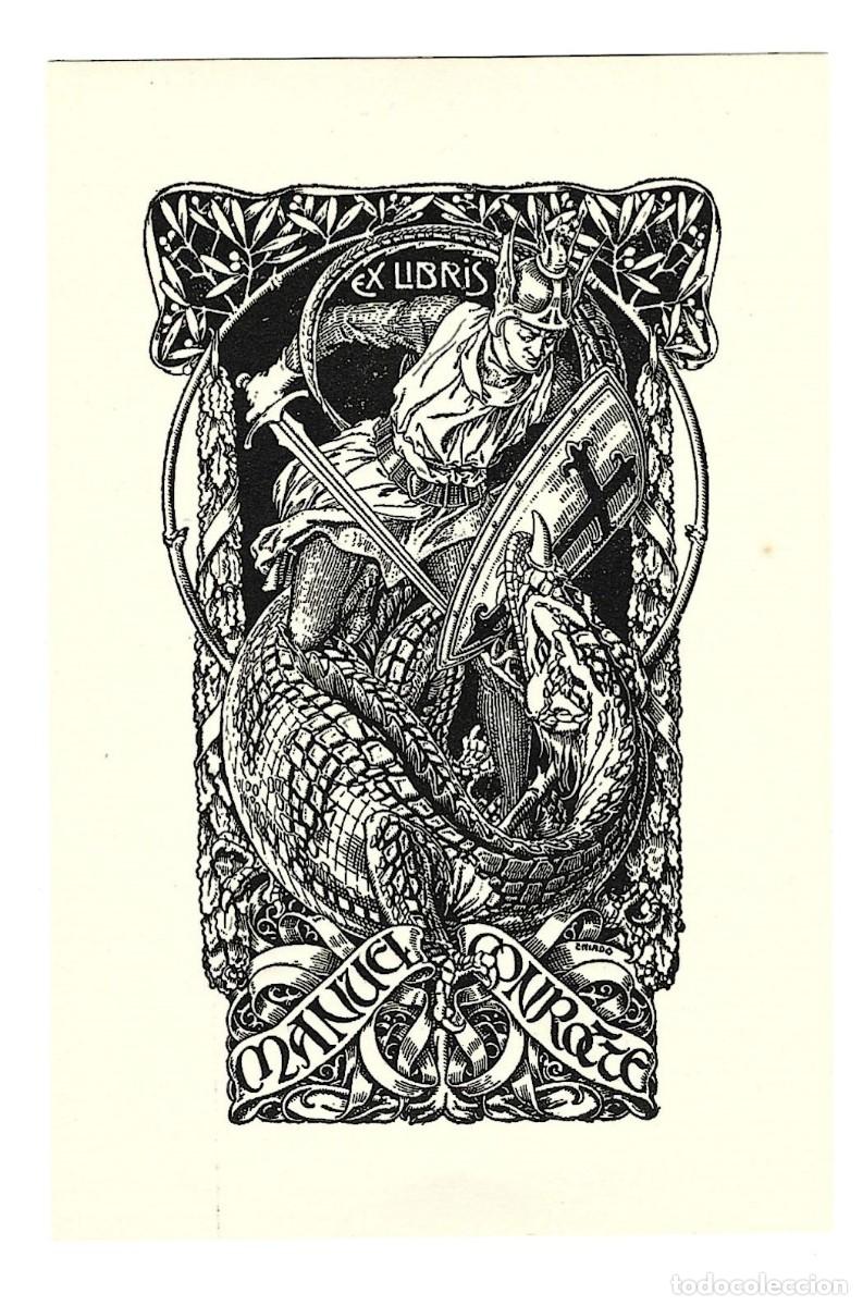 Arte: Ex libris Manuel Conrotte - Foto 1