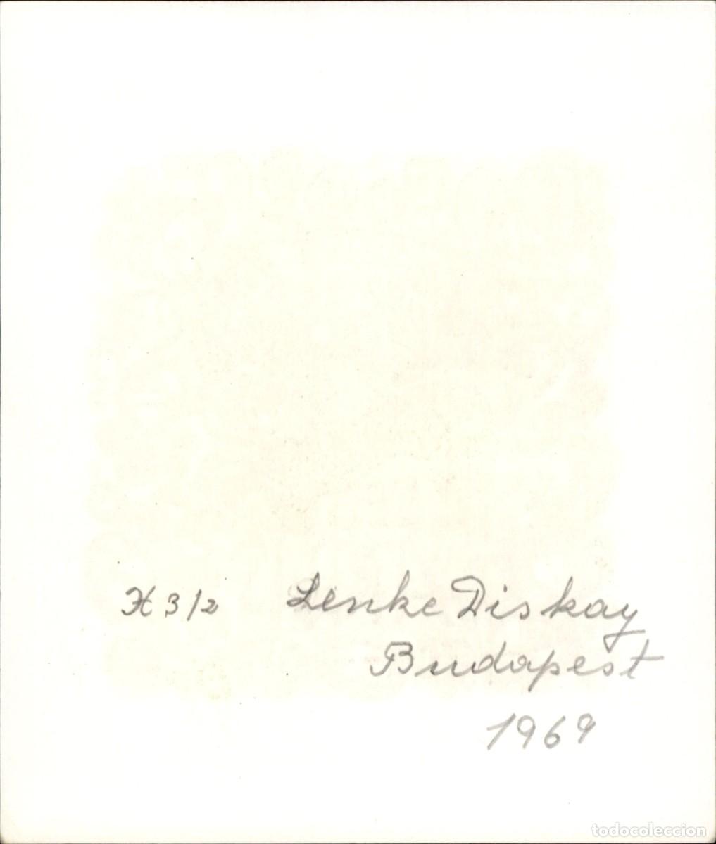 Arte: Leo Arras &ndash; Lenke Diskay Budapest 12 x 10 Cms Exlibris Bookplate Ex-Libris - Foto 4