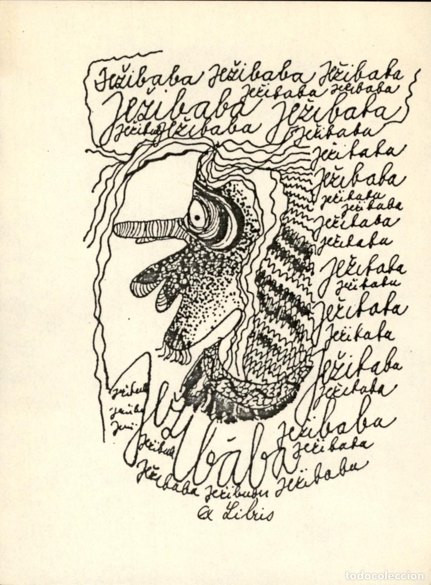 Arte: 12 x 9 Cms Exlibris Bookplate Ex-Libris - Foto 2