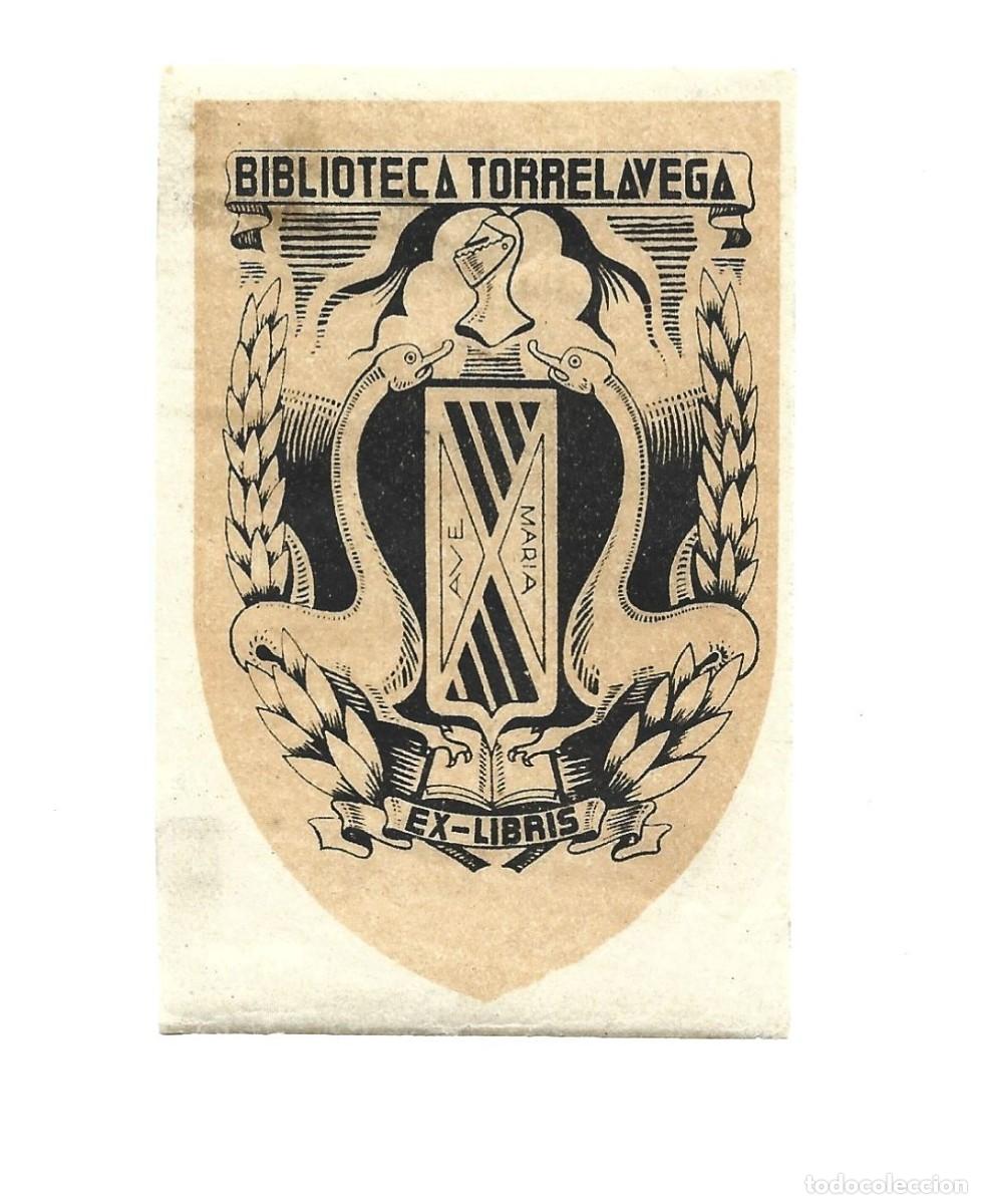 Arte: Ex libris Biblioteca Torrelavega - Foto 1