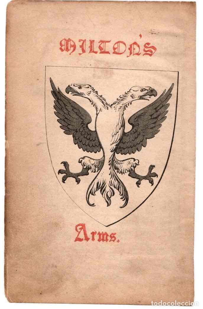 Arte: EXLIBRIS MILTON ARMS. C. 1910 - Foto 1