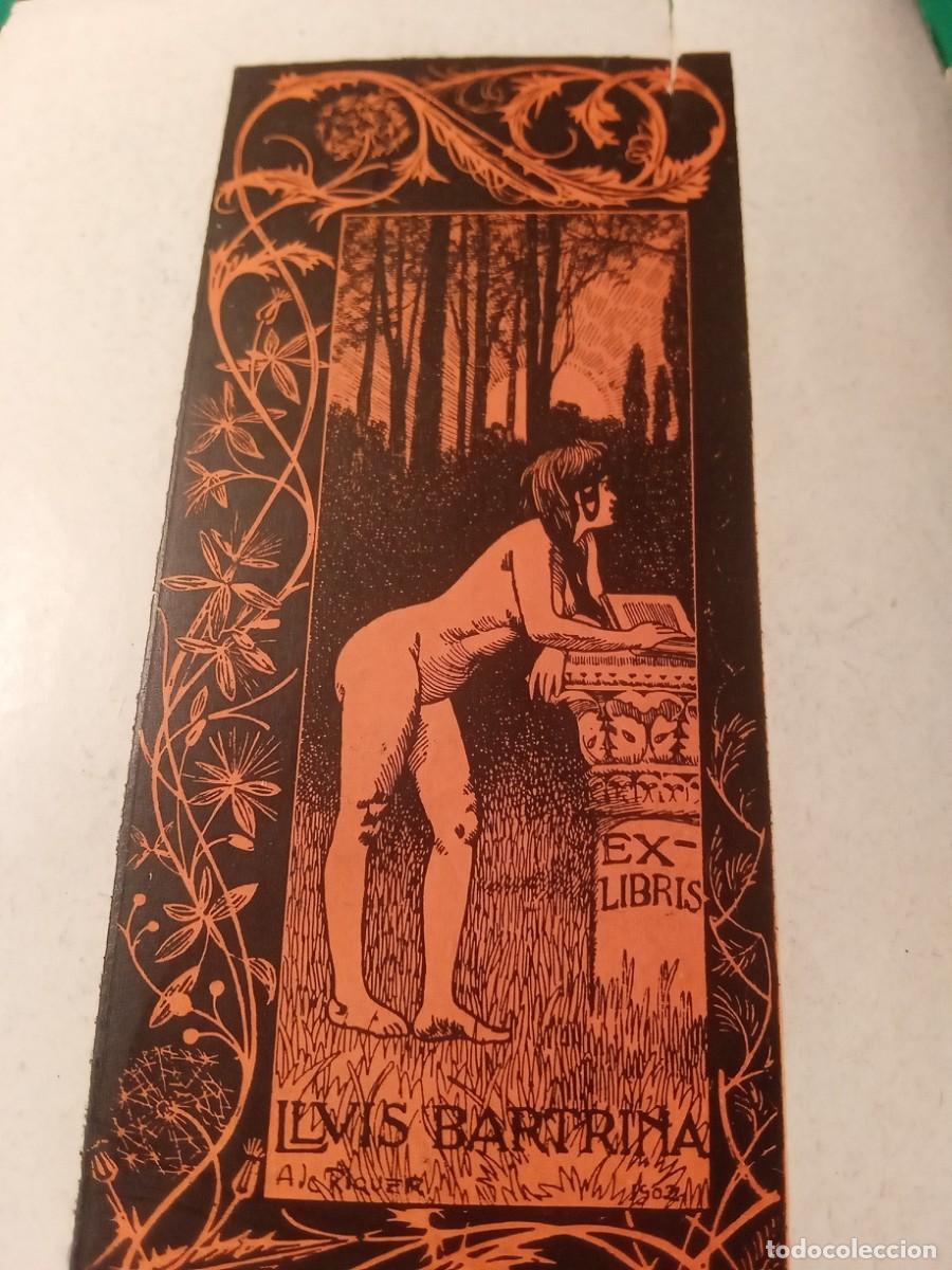 Arte: Lluis Bartrina. Ex-Libris. - Foto 2
