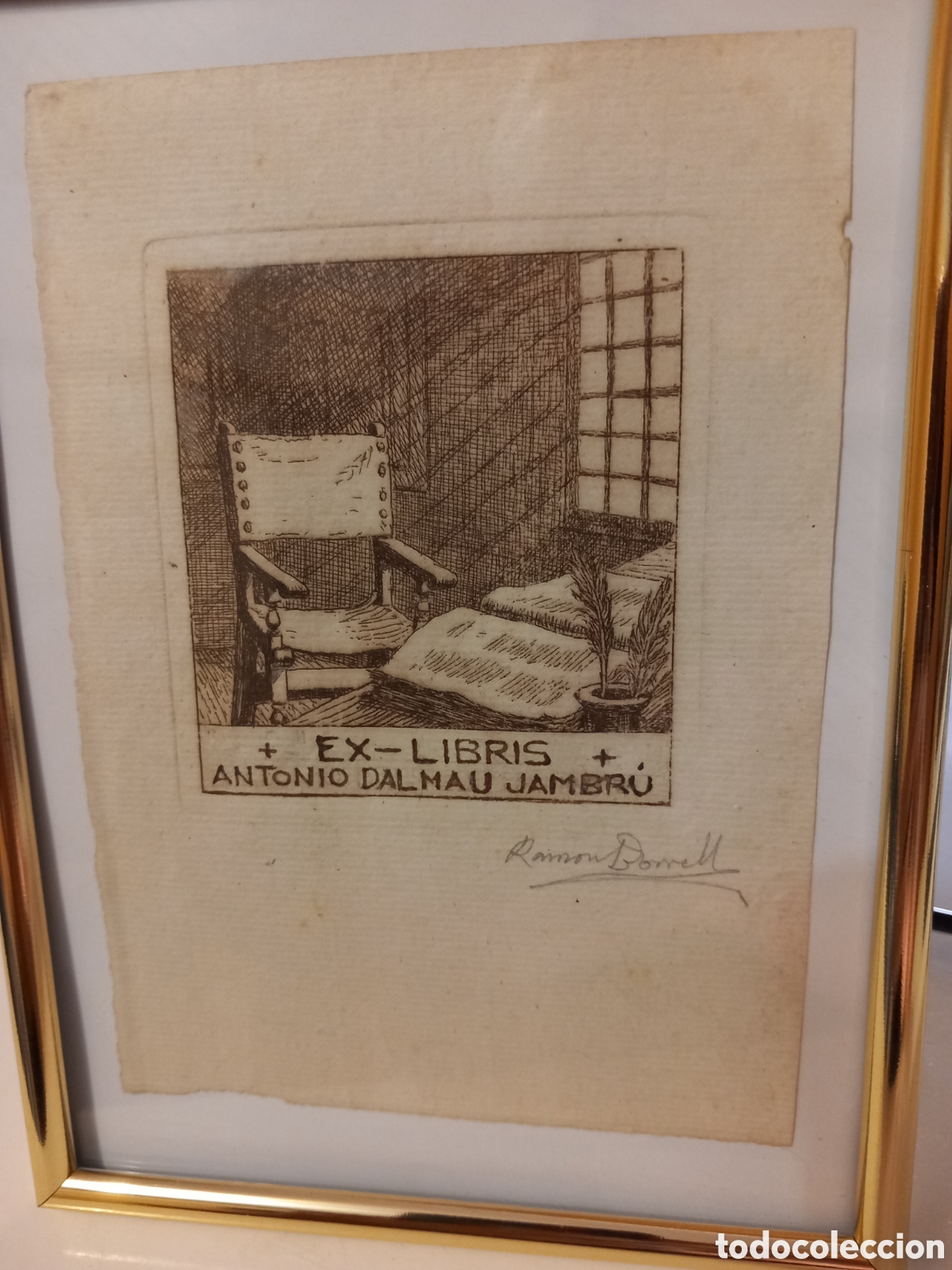 Arte: Exlibri Grabado al Aguafuerte - Foto 1