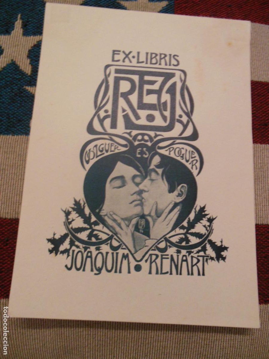 Arte: EXLIBRIS DE JOAQUIN RENART PARA EL - EX LIBRIS OPUS 14 - Foto 1