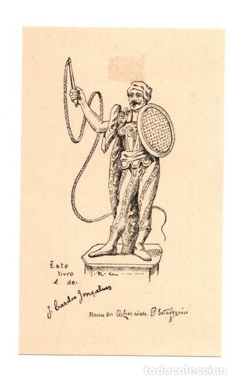 Arte: EXLIBRIS J. BARDON JONEALVES. C. 1930 - Foto 1