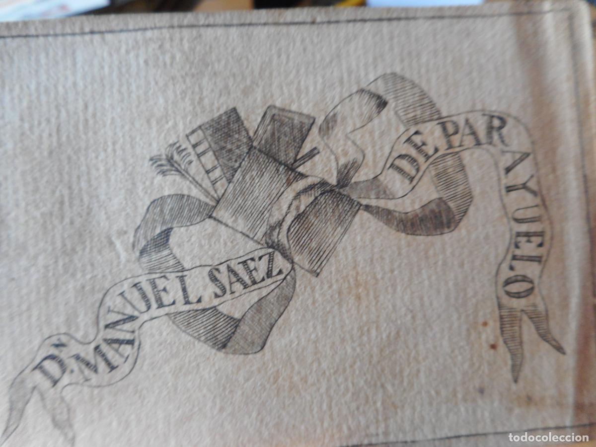 Arte: ANTIGUO EXLIBRIS? EX LIBRIS. MANUEL SAEZ DE PARAYUELO. - Foto 3
