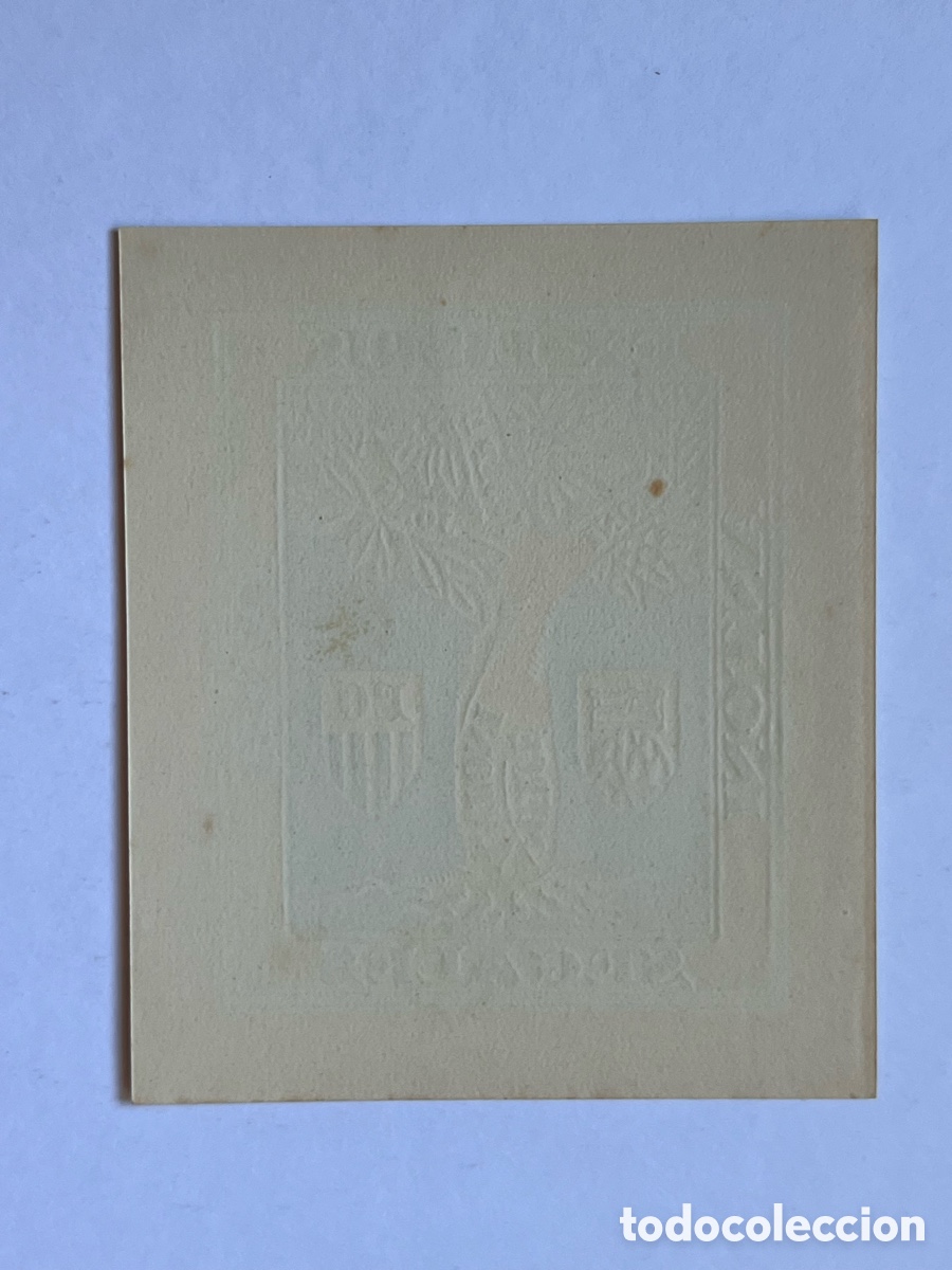 Arte: EX LIBRIS.. Antoni Segales Grau&hellip; - Foto 2