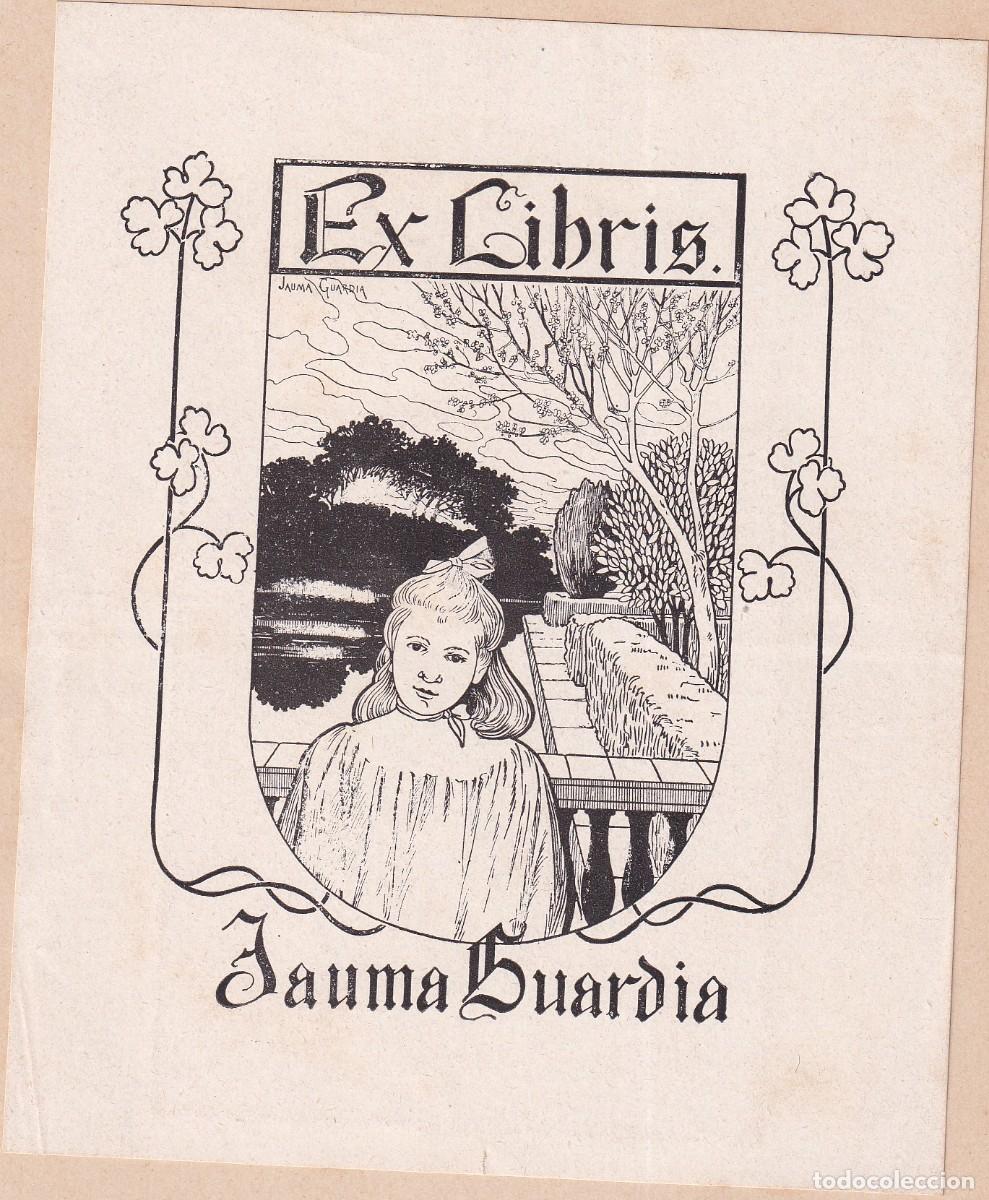 Arte: EX-LIBRIS DE JAUMA GUARDIA - EX LIBRIS - Foto 1