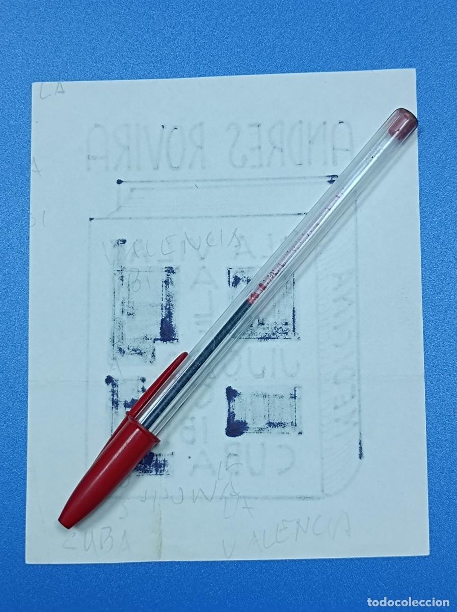 Arte: BOCETO ORIGINAL EX LIBRIS ANDR&Eacute;S ROVIRA - Foto 4