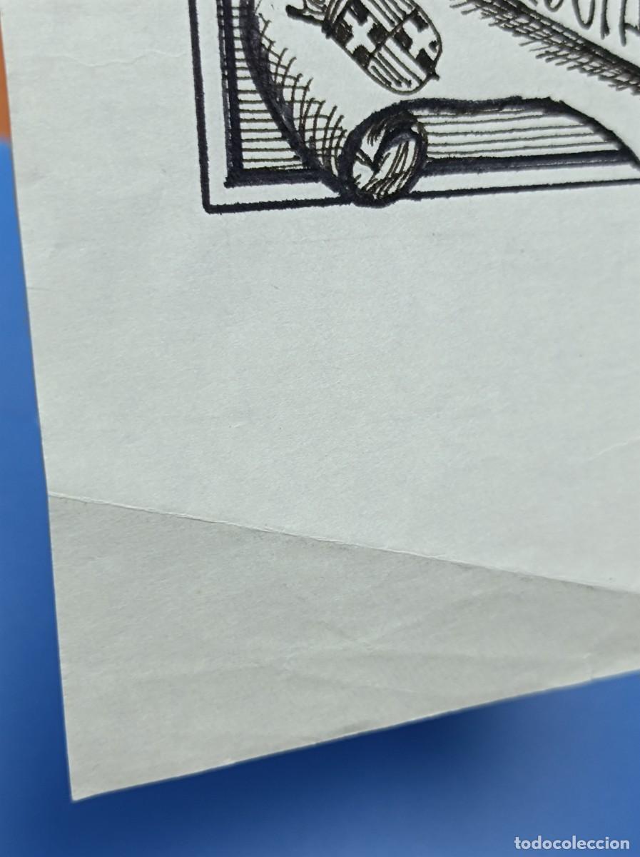 Arte: BOCETO ORIGINAL EX LIBRIS ANTONIO CASTELLS - Foto 4