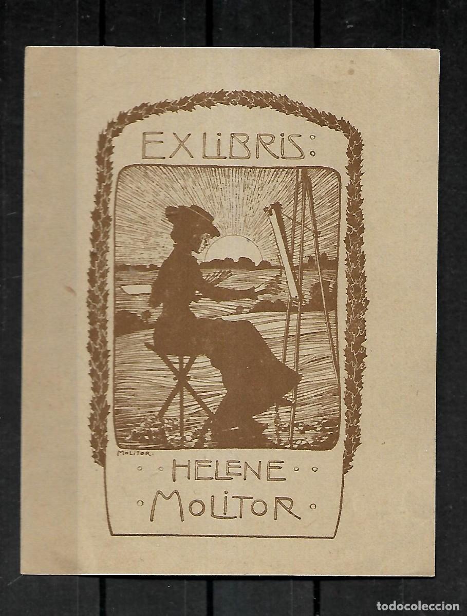 Arte: M3- LOTE DE 8 EXLIBRIS VARIADOS JOSEPH TRIADO DE 1919. - Foto 3