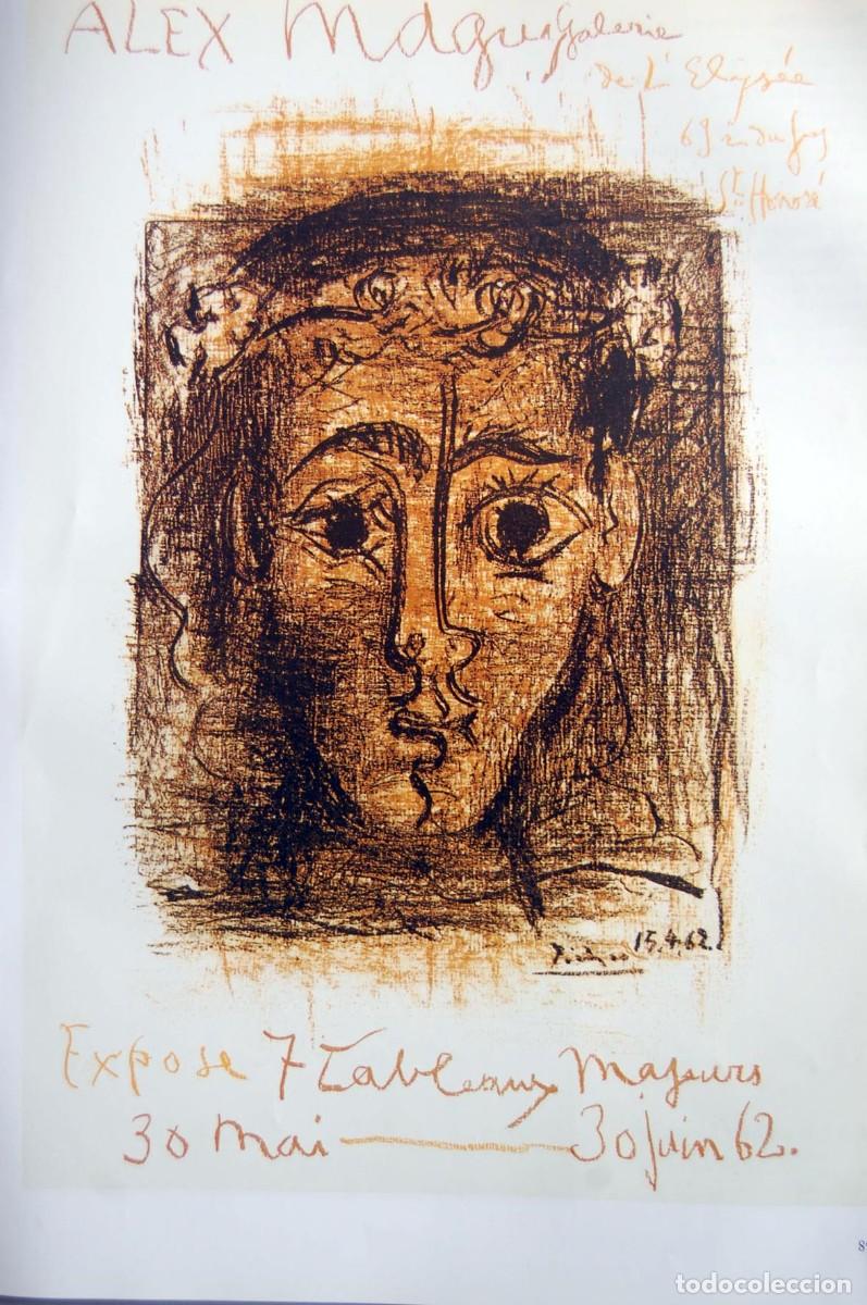Arte: PABLO PICASSO - Posters 1957. 36 x 26 cm - Foto 1