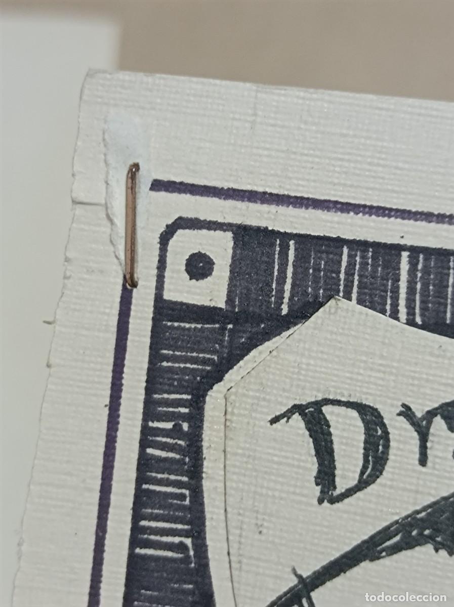Arte: BOCETO ORIGINAL EXLIBRIS EX LIBRIS - Foto 7