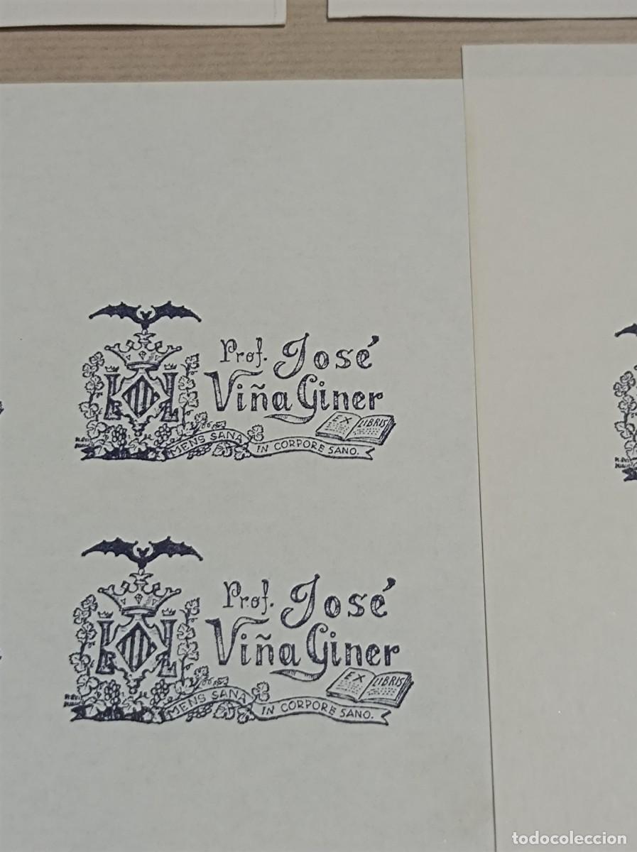 Arte: BOCETO ORIGINAL EXLIBRIS EX LIBRIS - Foto 2