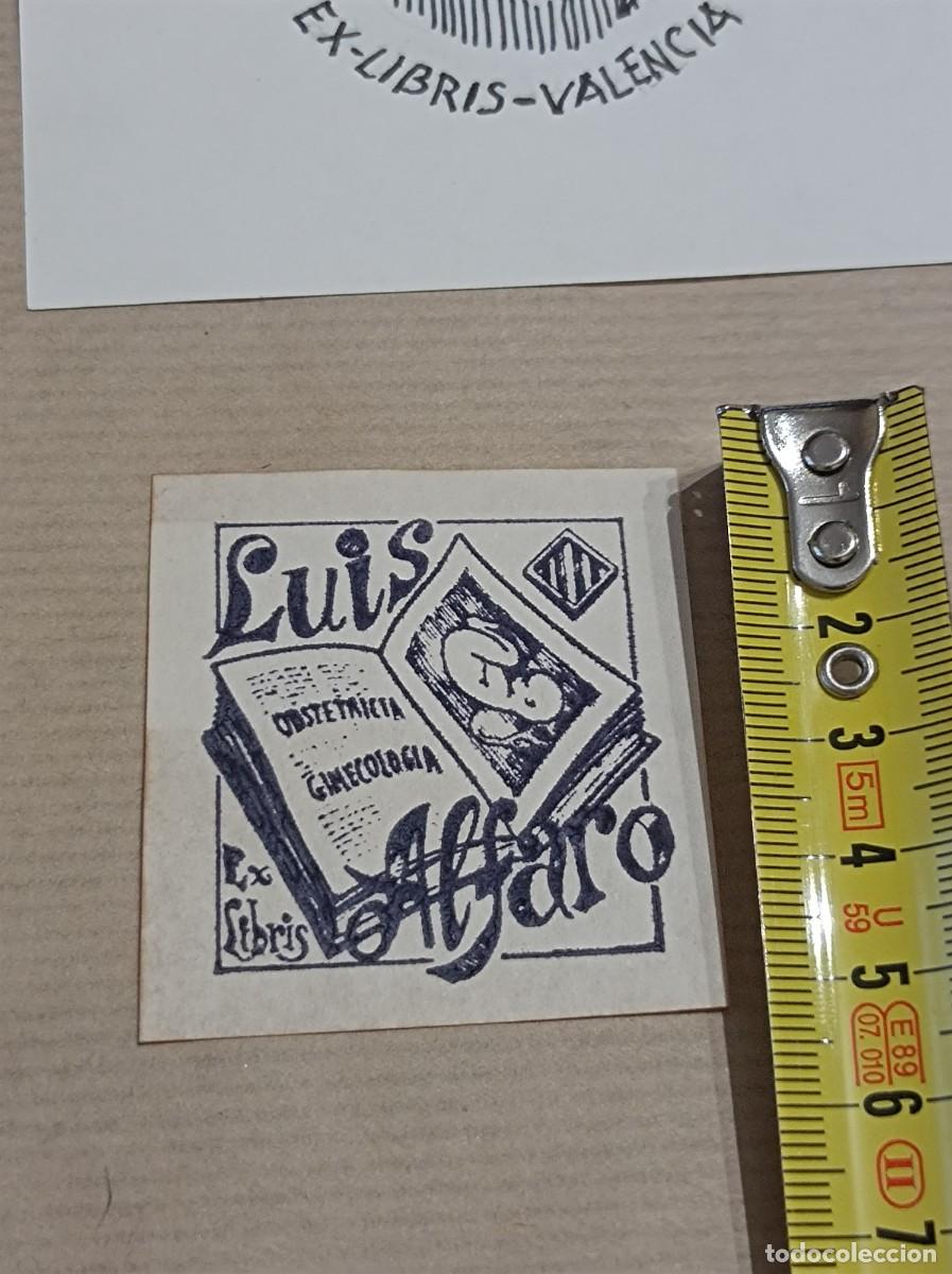 Arte: BOCETO ORIGINAL EXLIBRIS EX LIBRIS - Foto 8