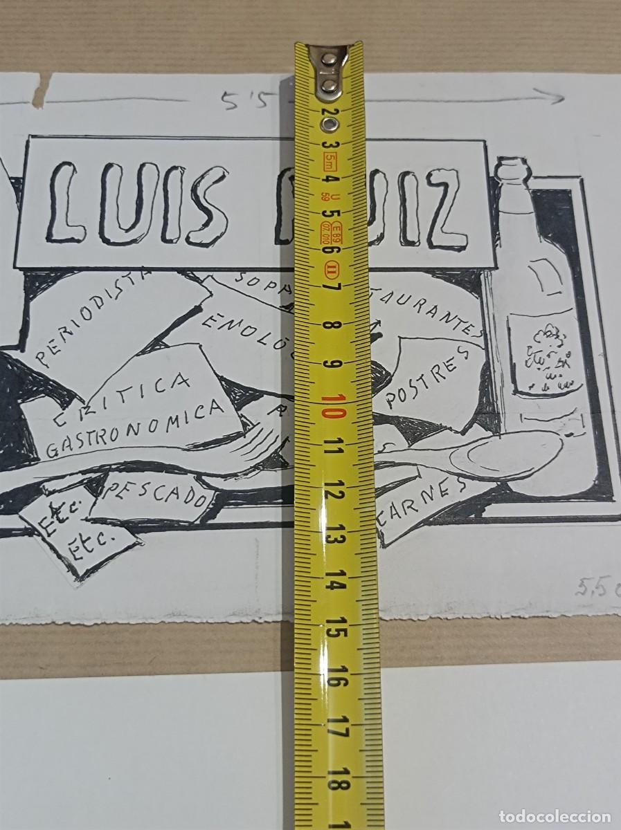 Arte: BOCETO ORIGINAL EXLIBRIS EX LIBRIS - Foto 2