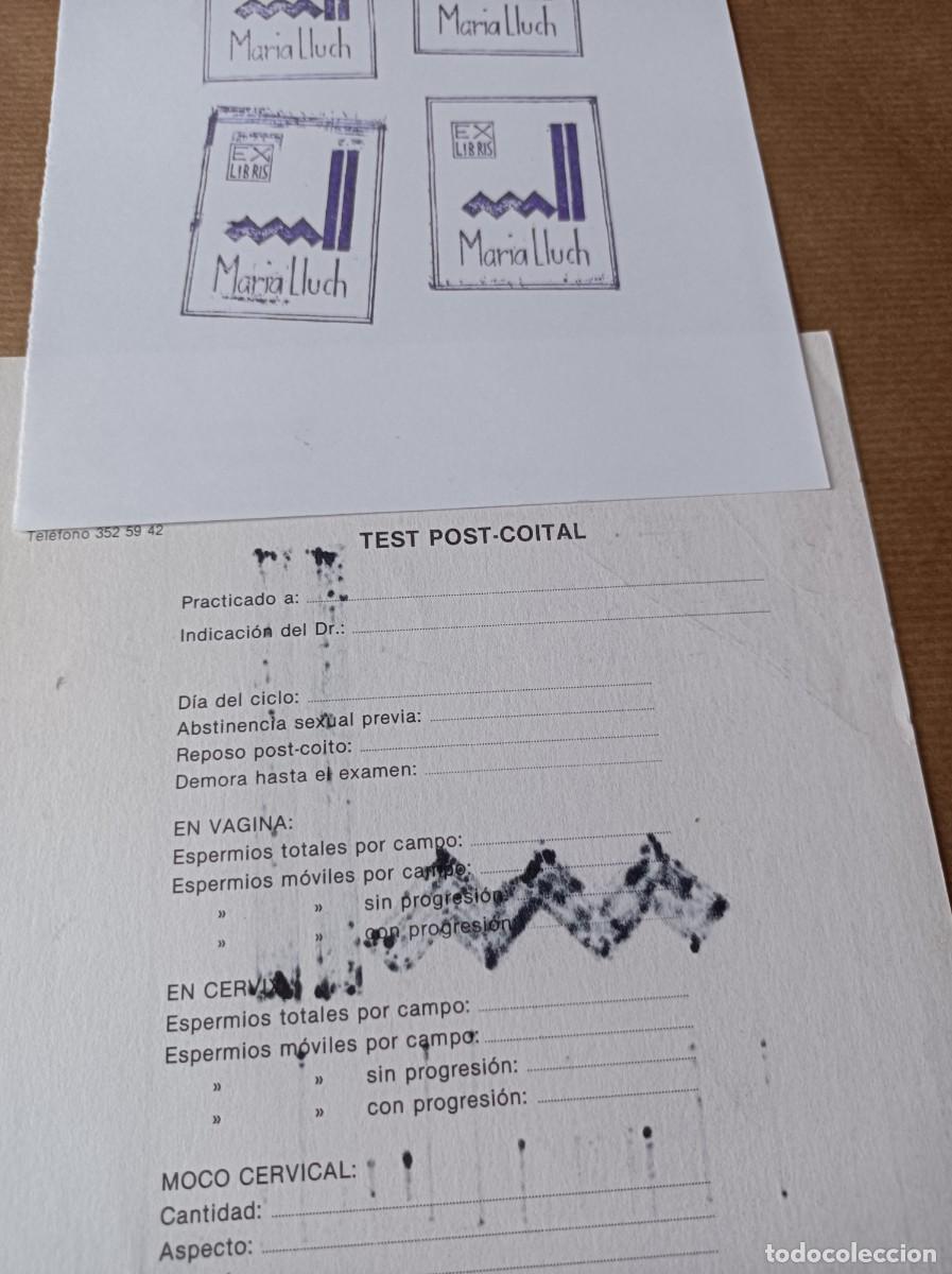 Arte: BOCETO ORIGINAL EXLIBRIS EX LIBRIS - Foto 5