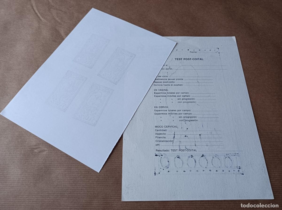Arte: BOCETO ORIGINAL EXLIBRIS EX LIBRIS - Foto 3