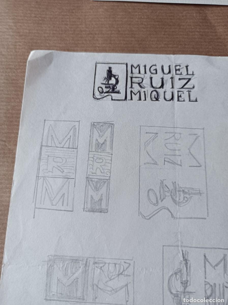 Arte: BOCETO ORIGINAL EXLIBRIS EX LIBRIS - Foto 5