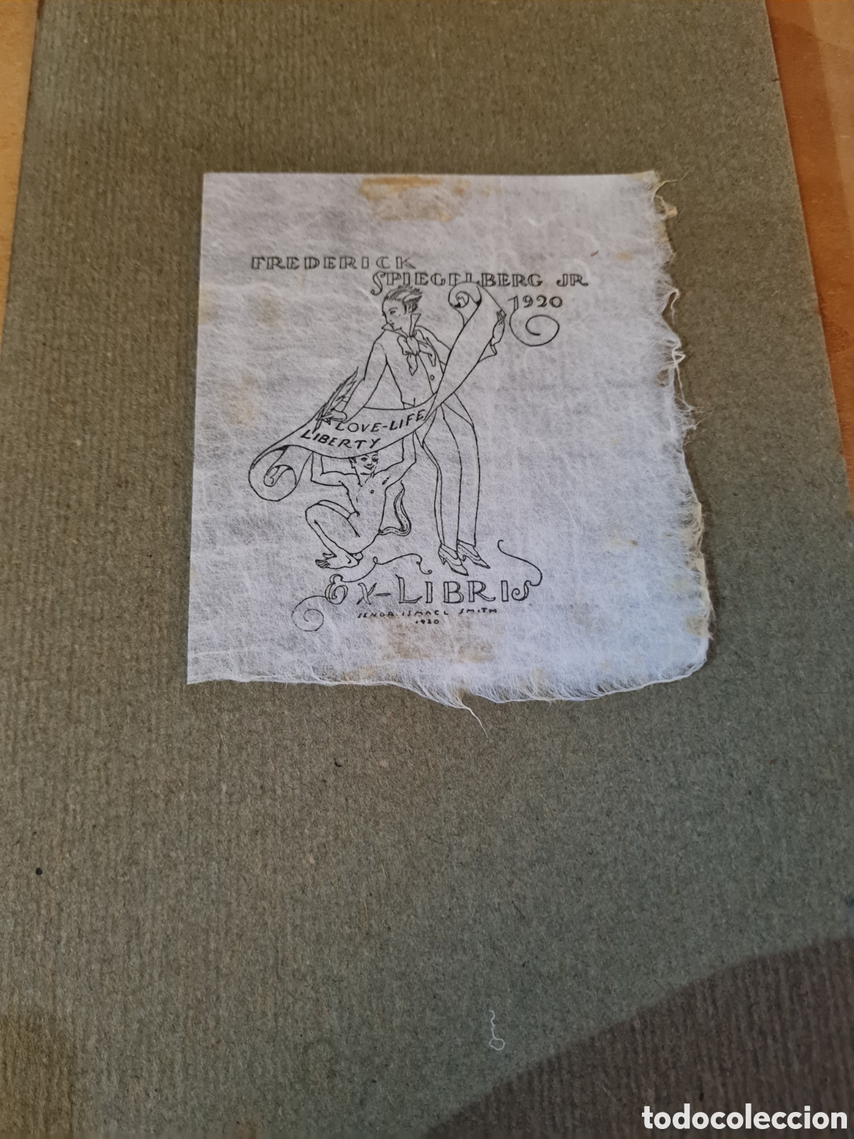 Arte: Ex- libris dibujante Ismael Smith - Foto 1