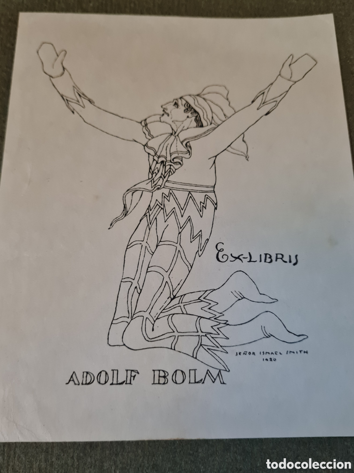 Arte: Exlibris dibujante Ismael Smith - Foto 2