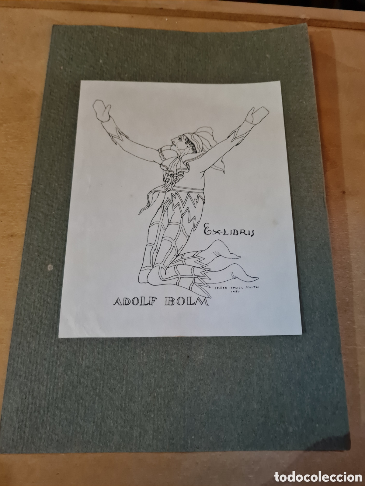 Arte: Exlibris dibujante Ismael Smith - Foto 1