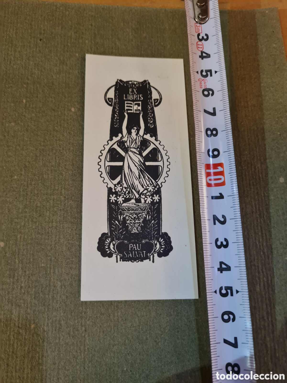 Arte: Pau Salvat Exlibris (Josep Triad&oacute; ) - Foto 3