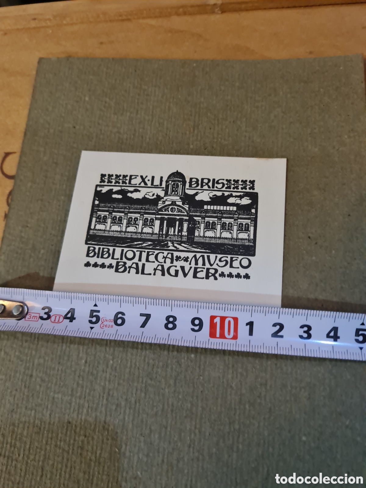 Arte: Exlibris BIBLIOTECA MUSEO BALAGUER - Foto 3