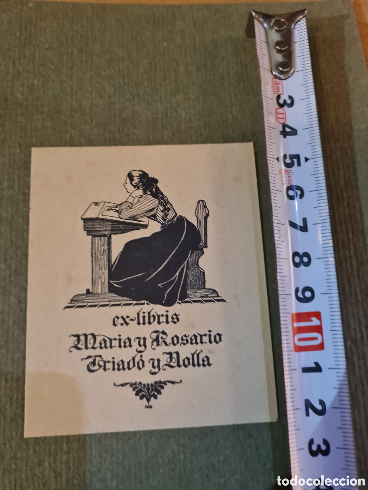 Arte: Exlibris Maria y Rosario Triad&oacute; y Molla - Foto 2