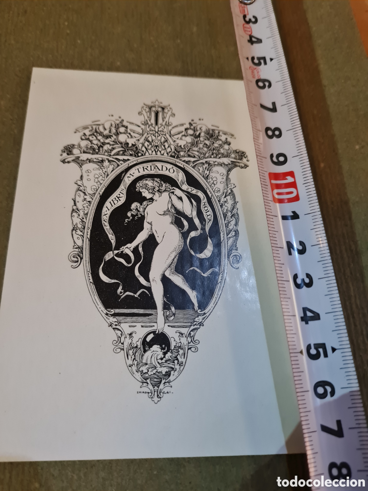 Arte: Exlibris Josep Triad&oacute; desnudo - Foto 2