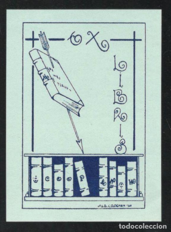 Arte: EX-LIBRIS ALB. &iquest;CROEMEN? - Foto 1