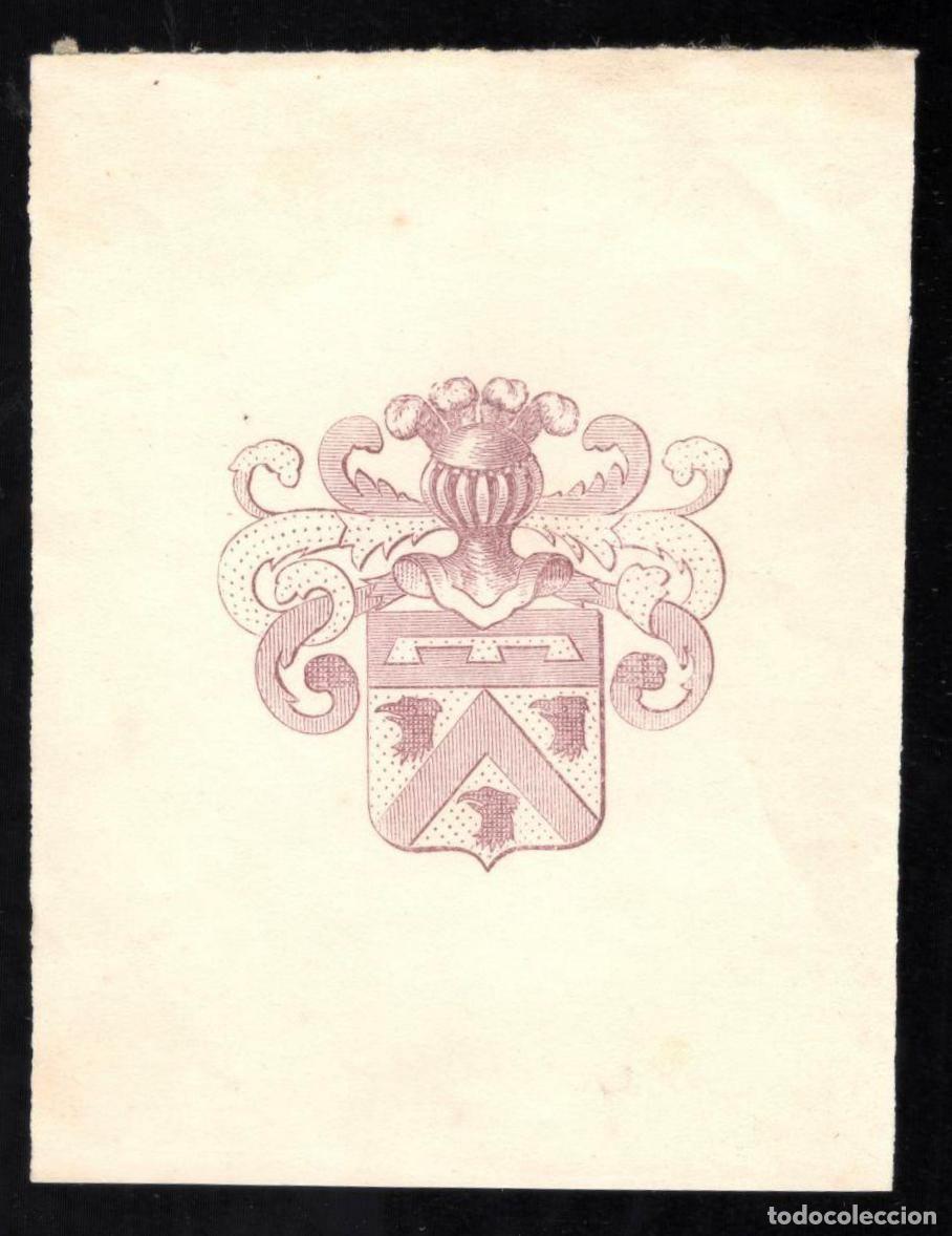 Arte: EX-LIBRIS HER&Aacute;LDICO AUGUSTIN BRAQUETY, Provence - Foto 1