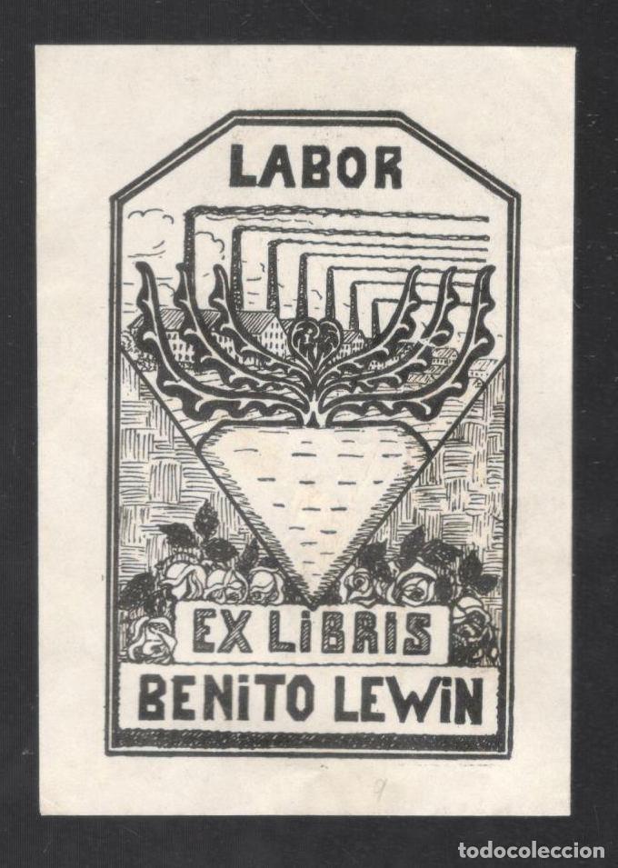 Arte: EX-LIBRIS BENITO LEWIN - Foto 1