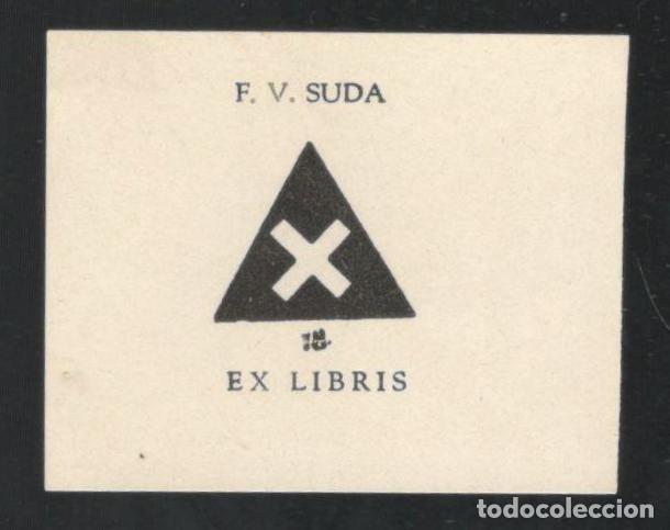 Arte: EX-LIBRIS F.V. SUDA (checo) - Foto 1