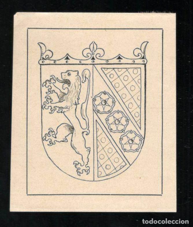 Arte: EX-LIBRIS HER&Aacute;LDICO. - Foto 1
