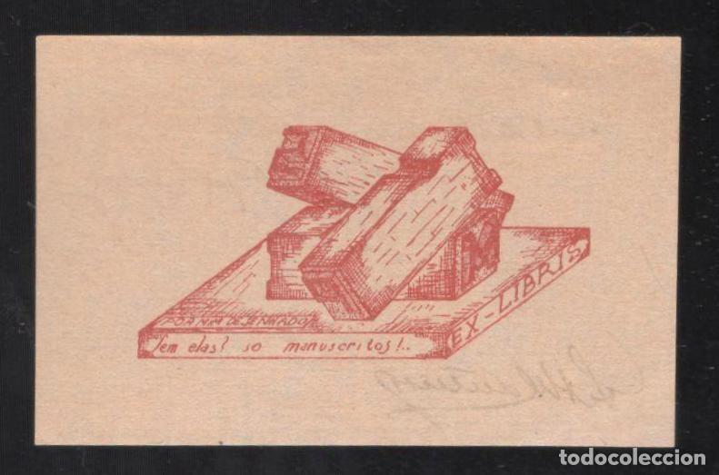 Arte: EX-LIBRIS por mim desenhado - Foto 1
