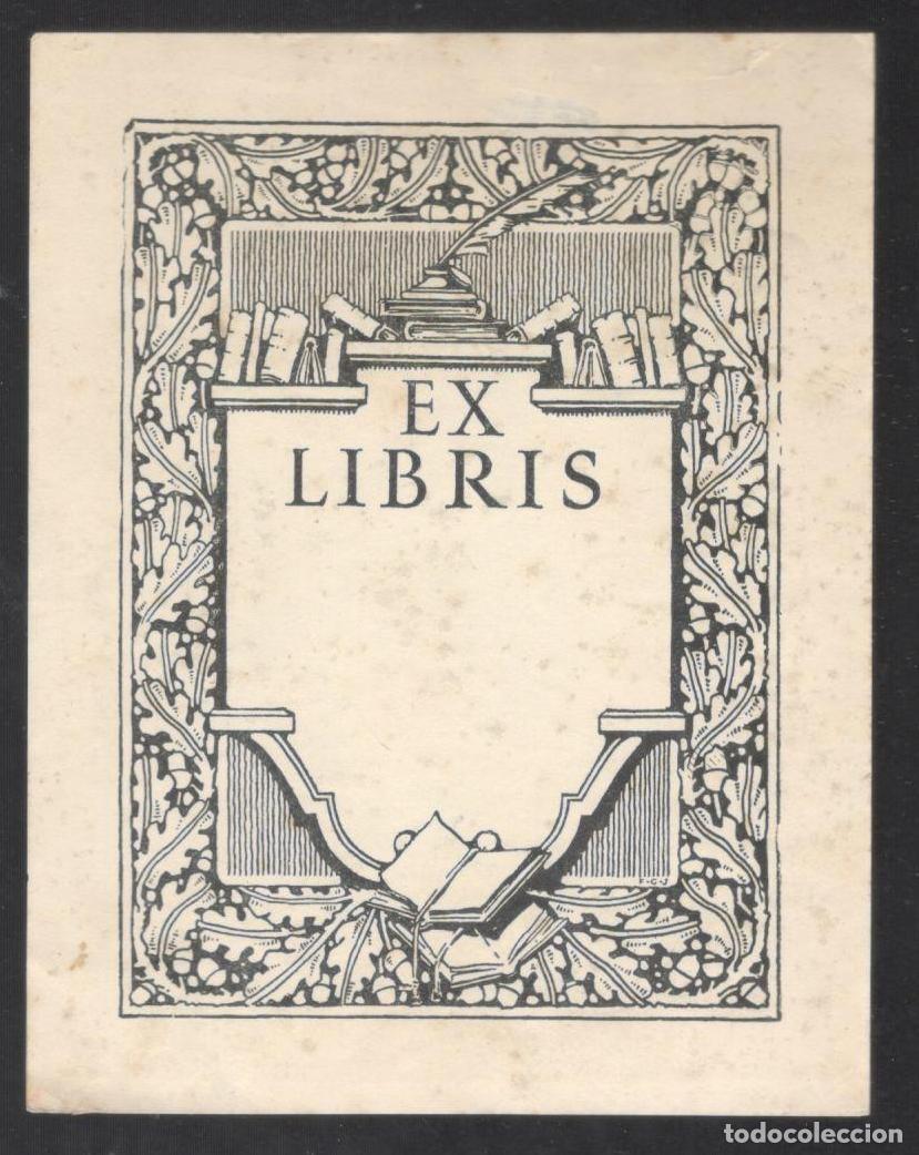 Arte: EX-LIBRIS sin nombre - Foto 1