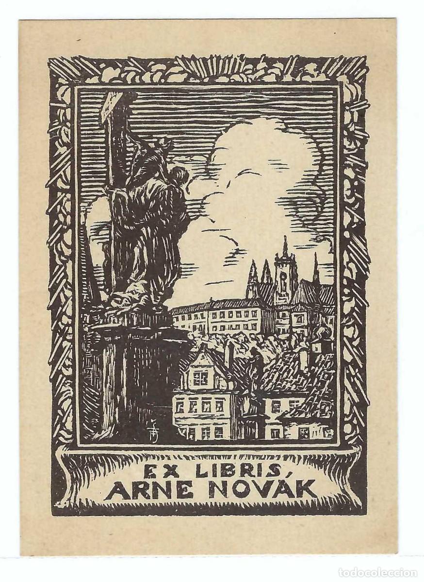 Arte: EX- LIBRIS.- ARNE NOVAK. CASTILLO. ARTE. LIBROS - Foto 1