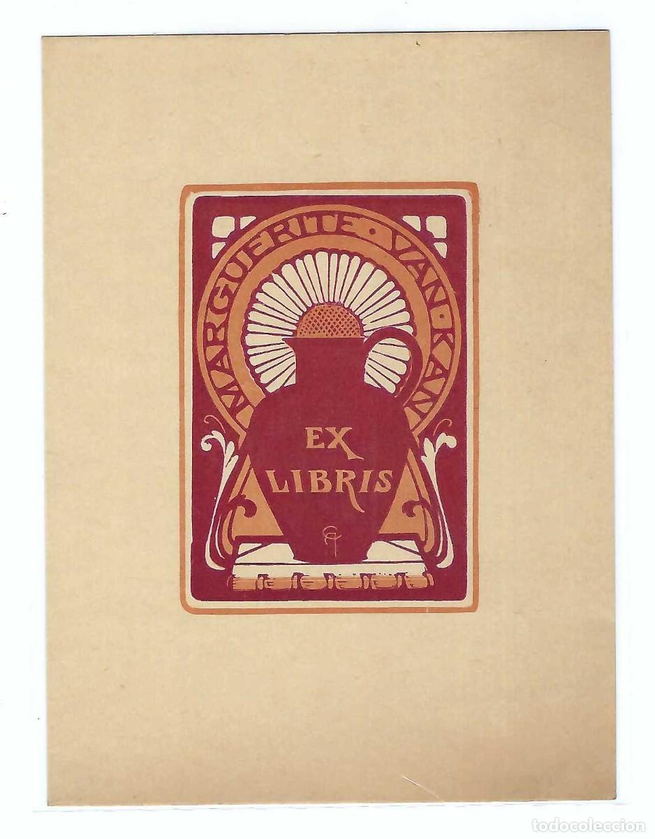 Arte: EX- LIBRIS.- MARGUERTE VAN KAN. ARTE. LIBROS - Foto 1