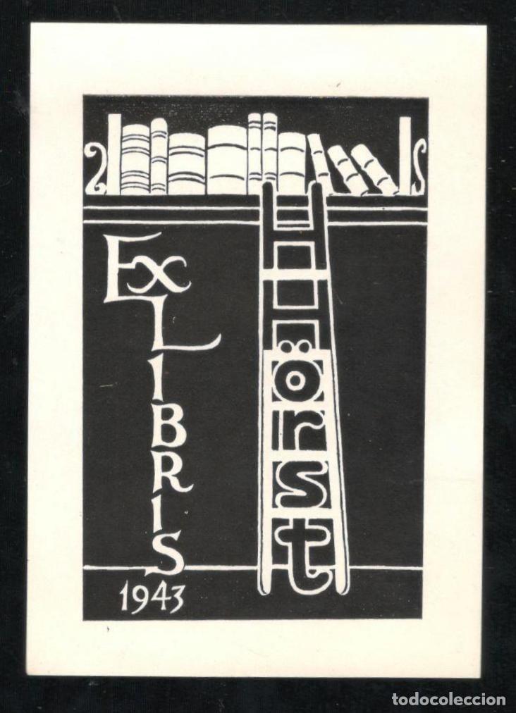 Arte: EX-LIBRIS H. HORST, 1943. - Foto 1