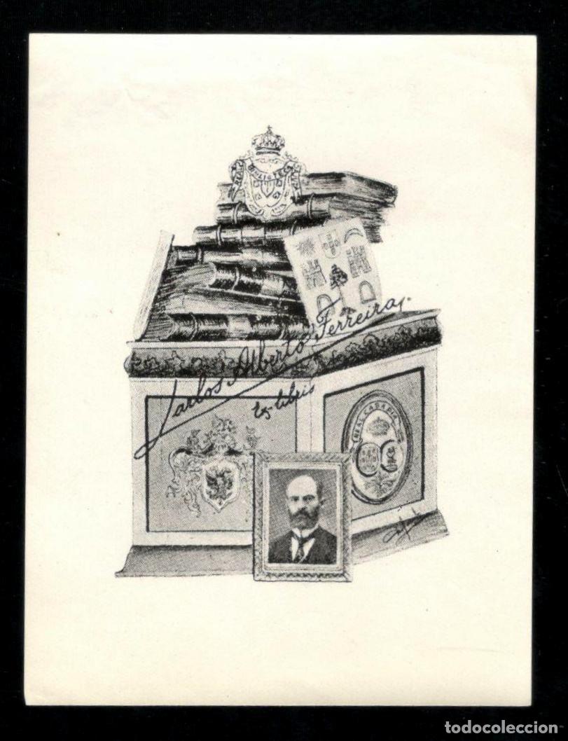 Arte: EX-LIBRIS CARLOS ALBERTO FERREIRA. - Foto 1