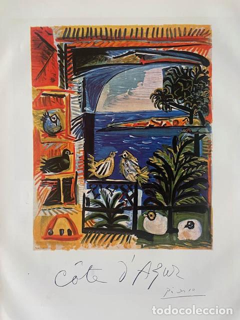 Arte: PABLO PICASSO - Posters 1957. 36 x 26 cm - Foto 1
