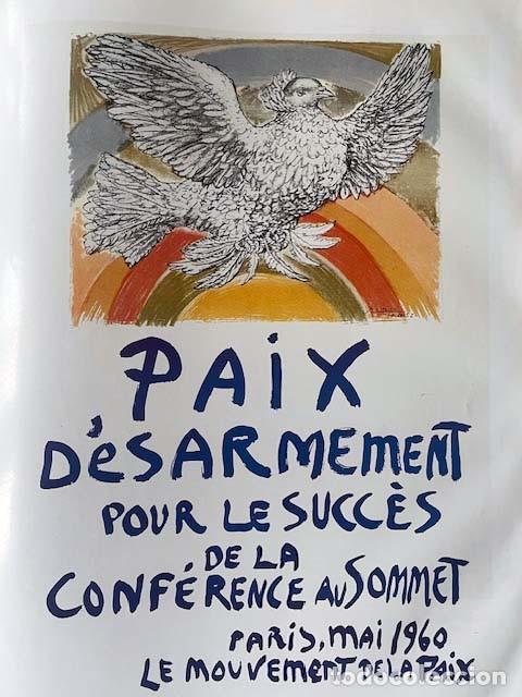 Arte: PABLO PICASSO - Posters 1957. 36 x 26 cm - Foto 1