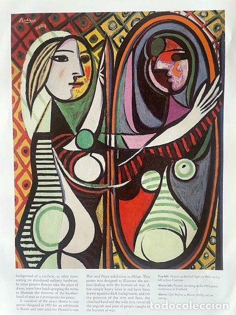 Arte: PABLO PICASSO - Posters 1957. 36 x 26 cm - Foto 1