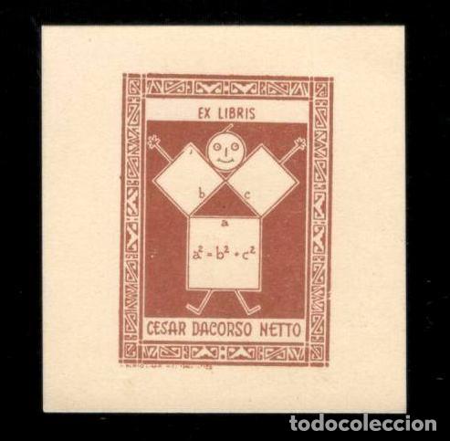 Arte: EX-LIBRIS CESAR DACORSO NETTO. - Foto 1