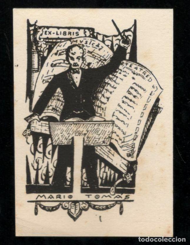 Arte: EX-LIBRIS MARIO TOMAS. - Foto 1