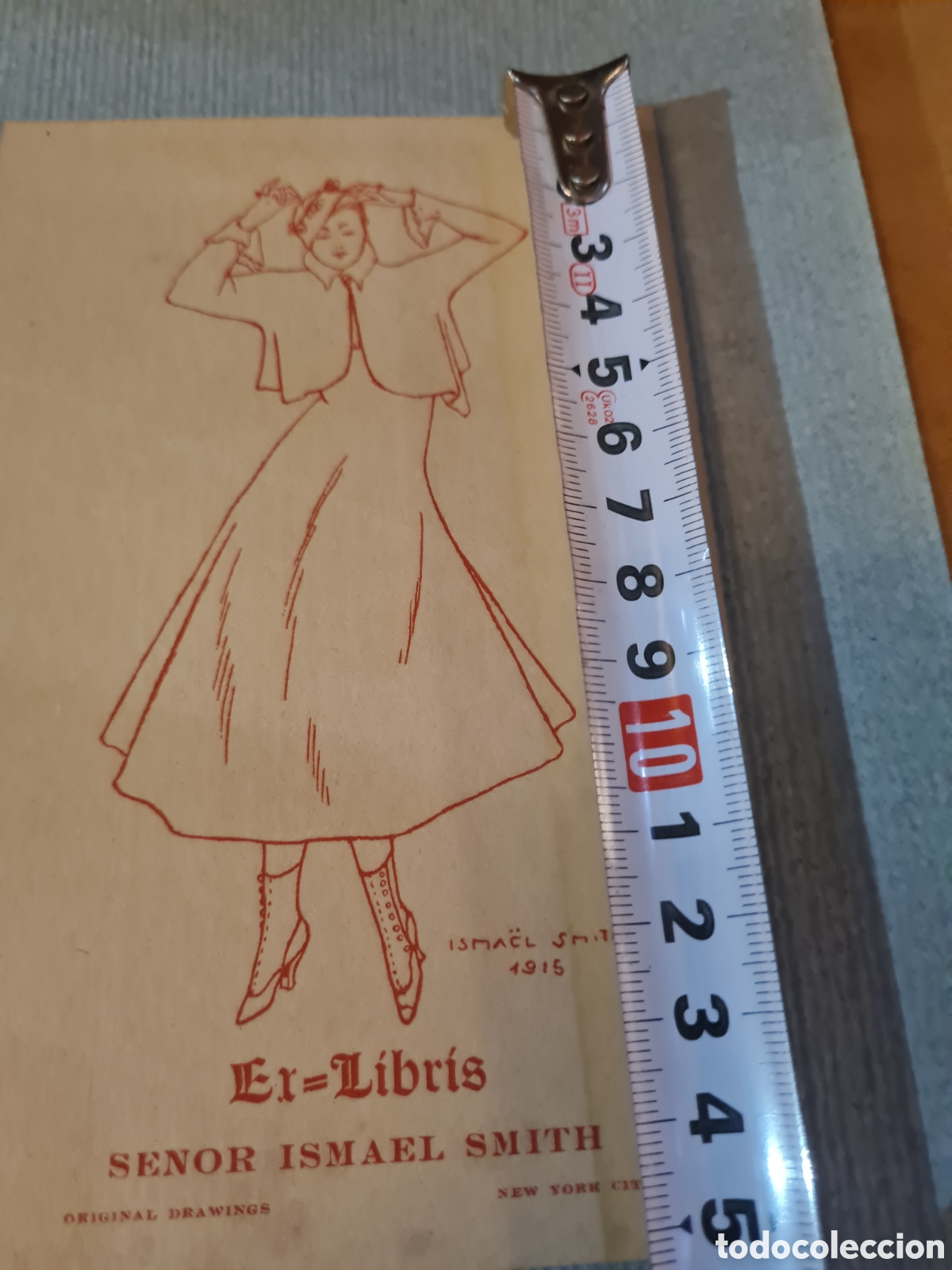 Arte: Ex-libris Ismael Smith 1915 - Foto 4