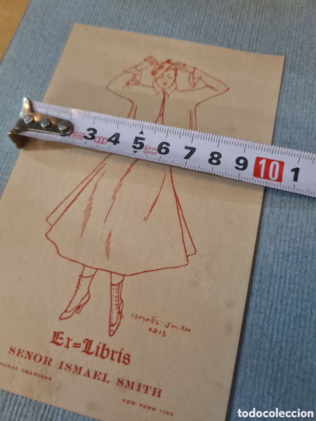 Arte: Ex-libris Ismael Smith 1915 - Foto 5